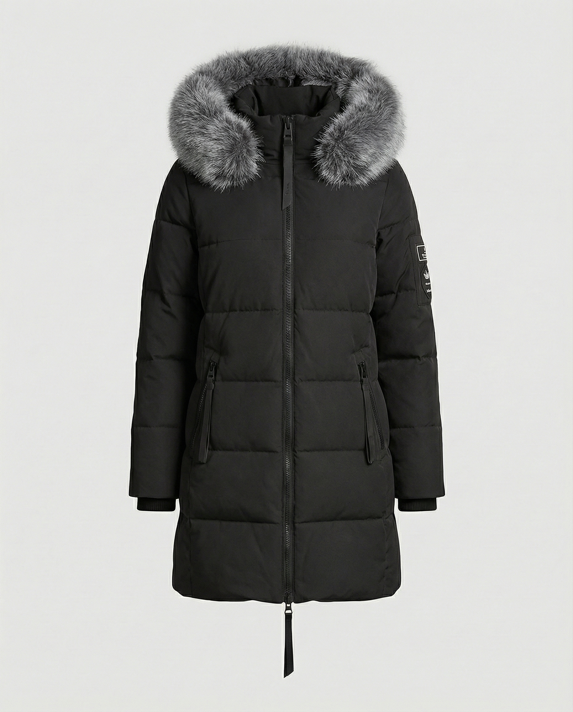 Comfortable Windproof Winter Jacket Women-the goods hub20251115-Calm Wears-Black-M-Calm Wears