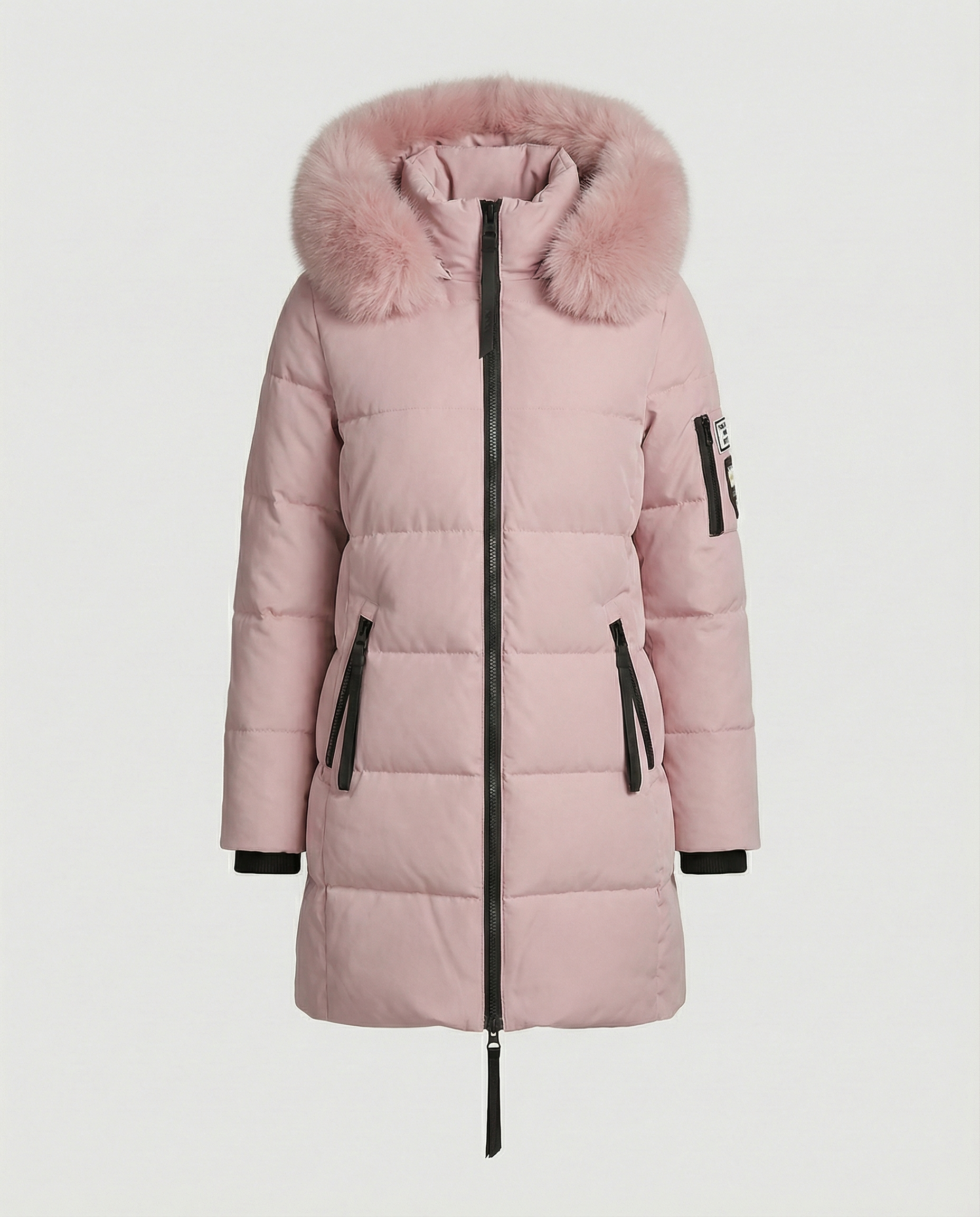 Comfortable Windproof Winter Jacket Women-the goods hub20251115-Calm Wears-Pink-M-Calm Wears