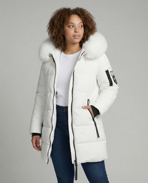 Comfortable Windproof Winter Jacket Women-the goods hub20251115-Calm Wears-White-M-Calm Wears
