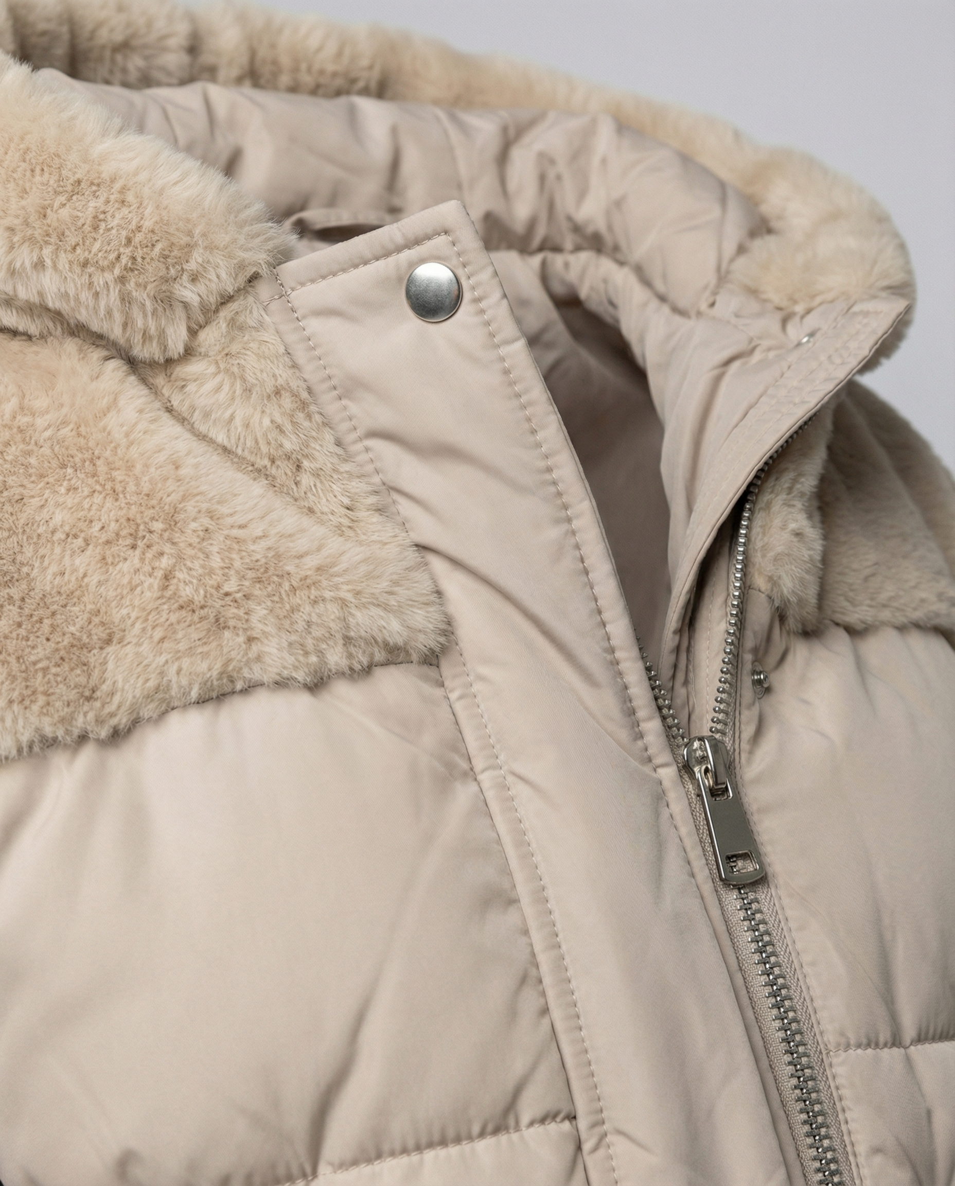 Comfortable Women's Winter Jacket-vikliv20251124-Calm Wears-Beige-S-Calm Wears