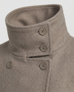 Cropped Jacket Women Modern-https://detail.1688.com/offer/968866351923.html-Calm Wears-Brown-S-Calm Wears