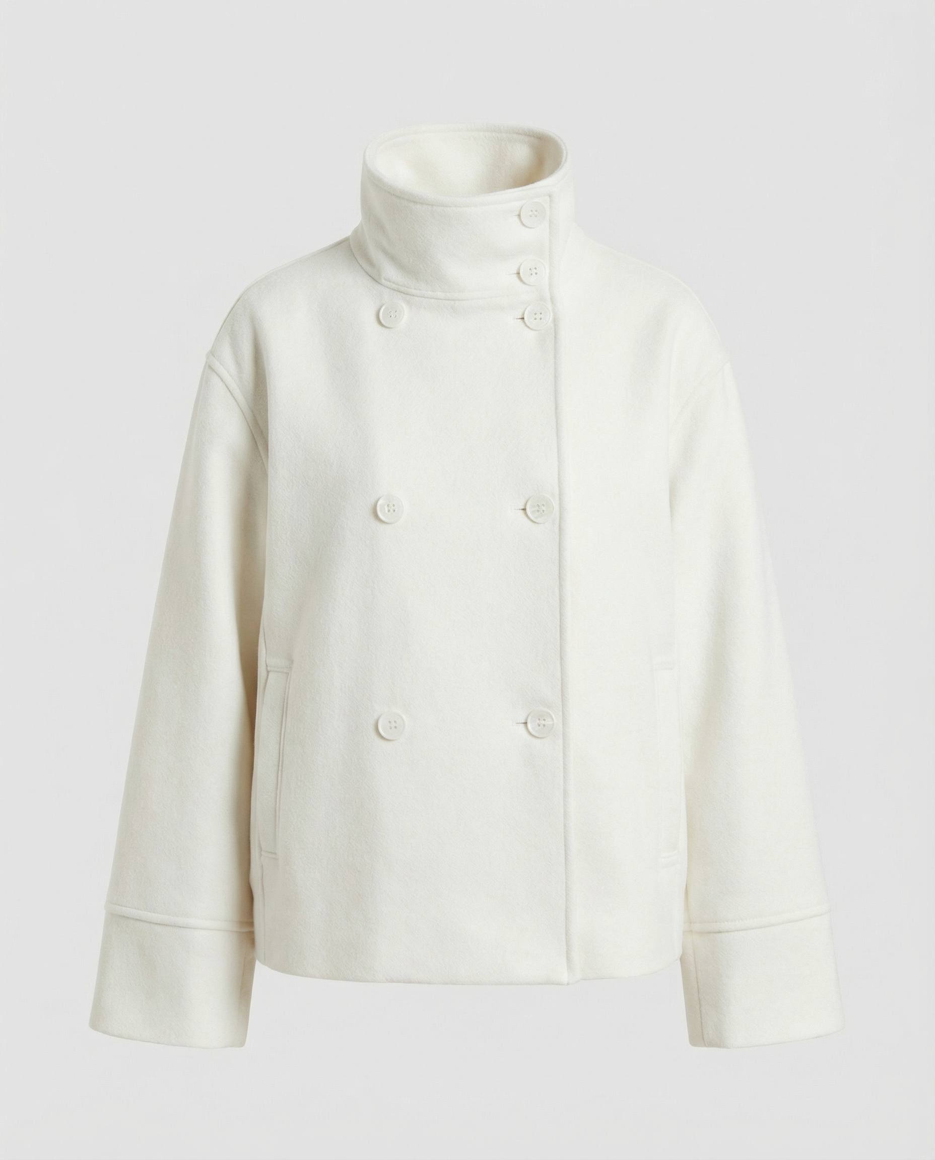 Cropped Jacket Women Modern-https://detail.1688.com/offer/968866351923.html-Calm Wears-White-S-Calm Wears