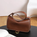 Bag for - Elegant Shoulder Bag with Gold Accent and Plenty of Storage-Calm Wears-Beige-Calm Wears