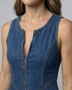 Denim Overall Women Tailored-bleuvre20240926-Calm Wears-S-Calm Wears