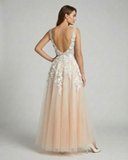 Elegant A-Line Wedding Dress-DXM20250331-Calm Wears-White-S-Calm Wears