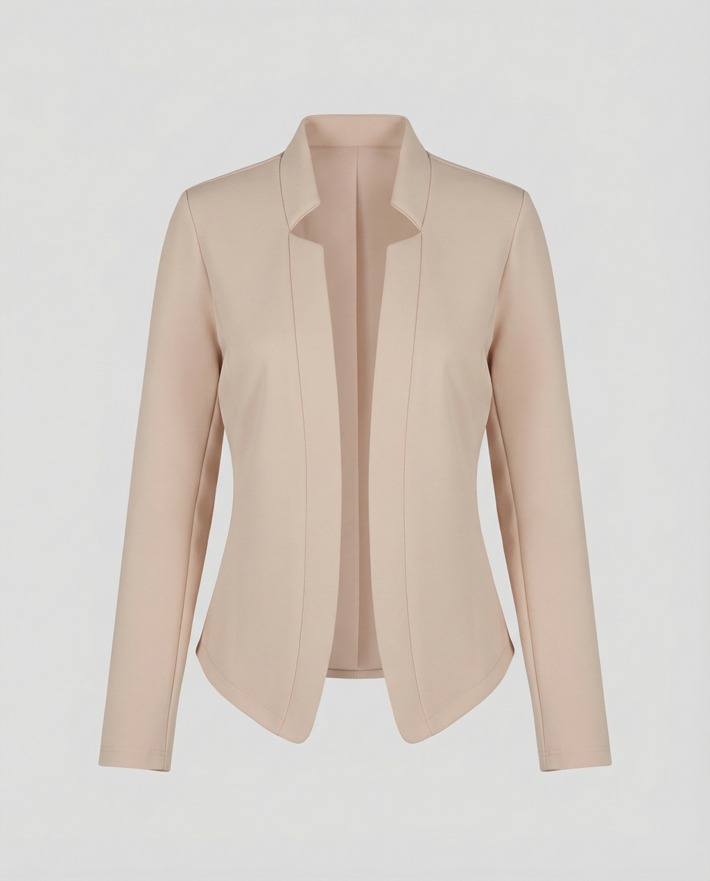 Elegant Blazer Women-fela-boutique20250227-Calm Wears-Khaki-S-Calm Wears