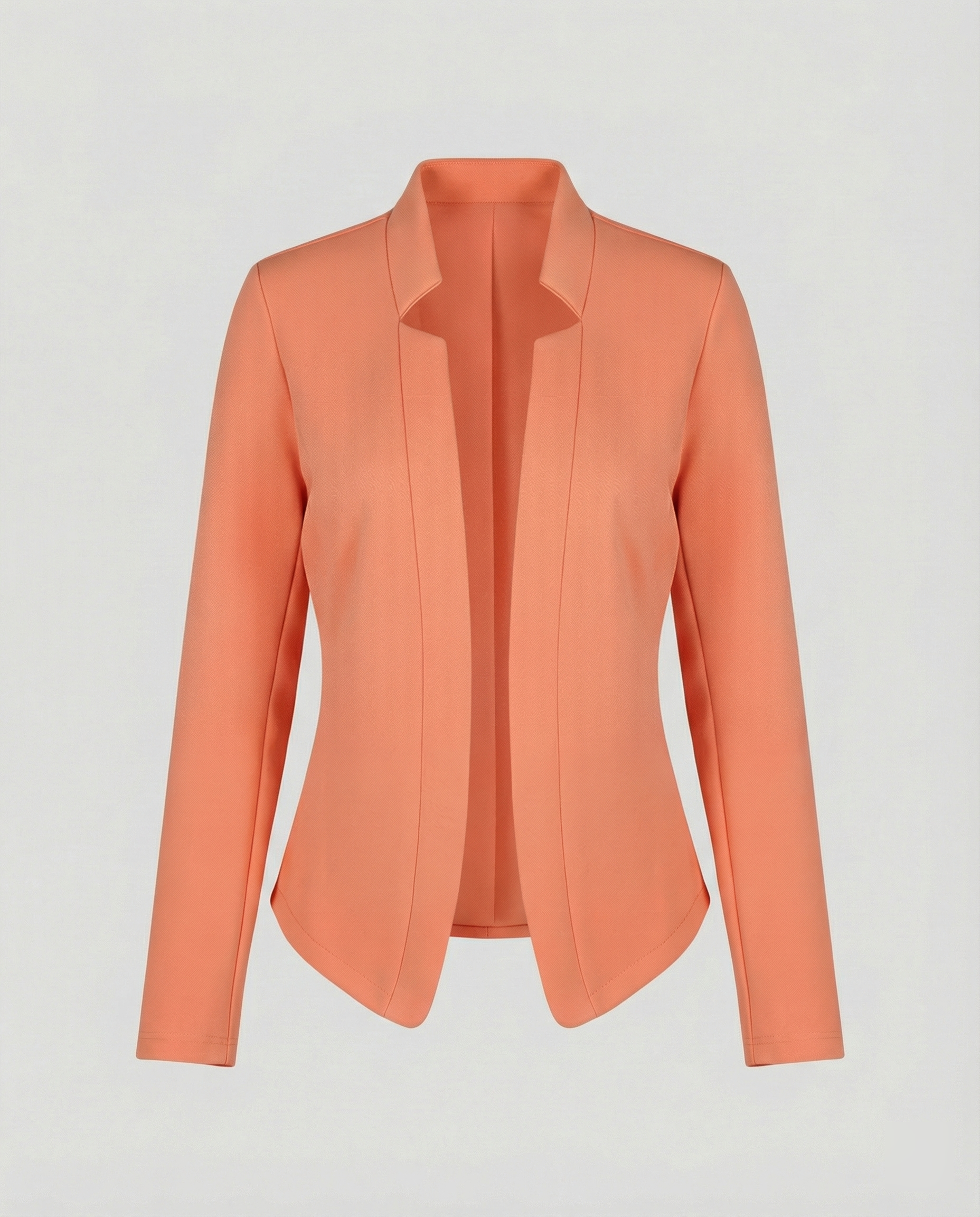 Elegant Blazer Women-fela-boutique20250227-Calm Wears-Orange-S-Calm Wears