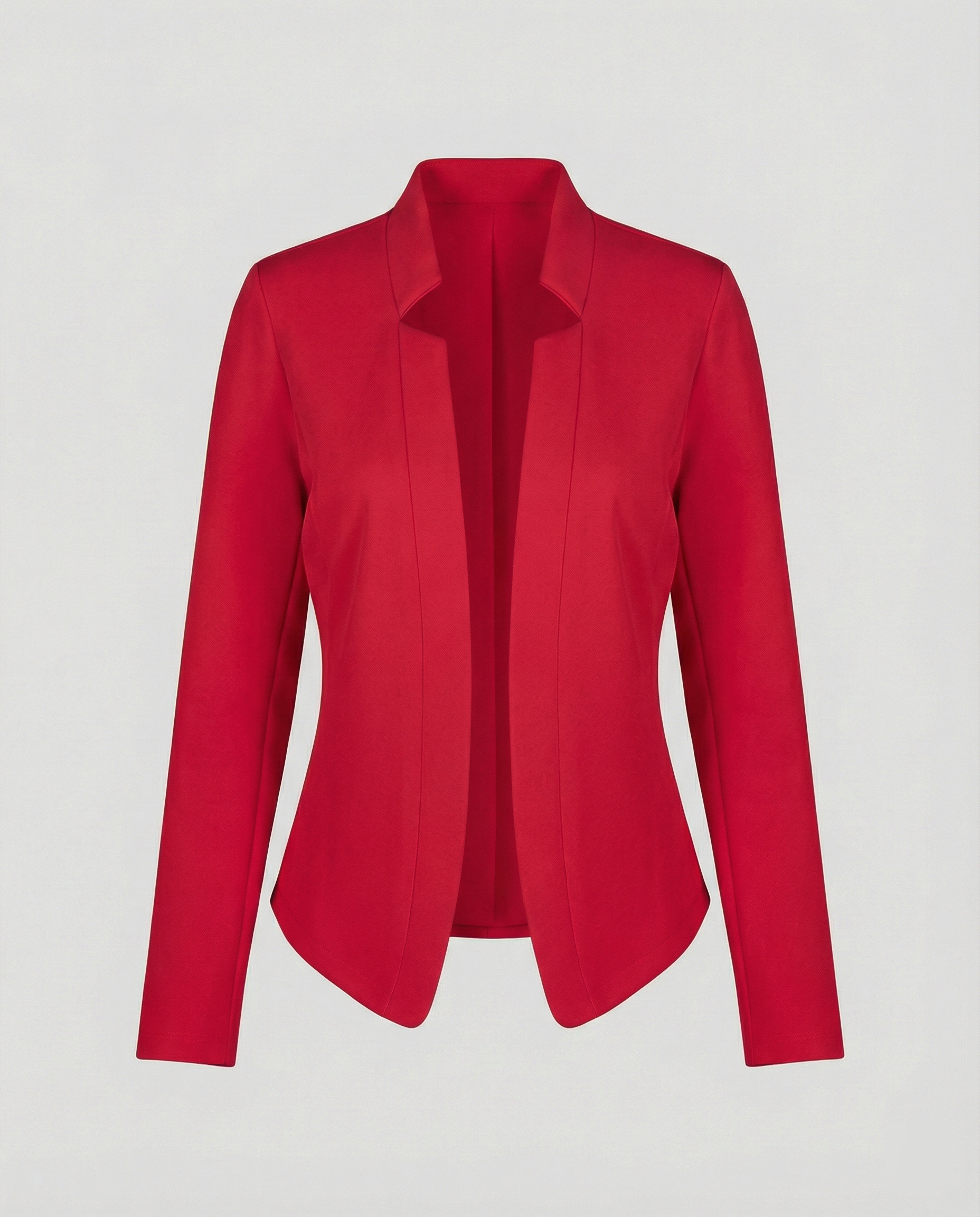 Elegant Blazer Women-fela-boutique20250227-Calm Wears-Red-S-Calm Wears