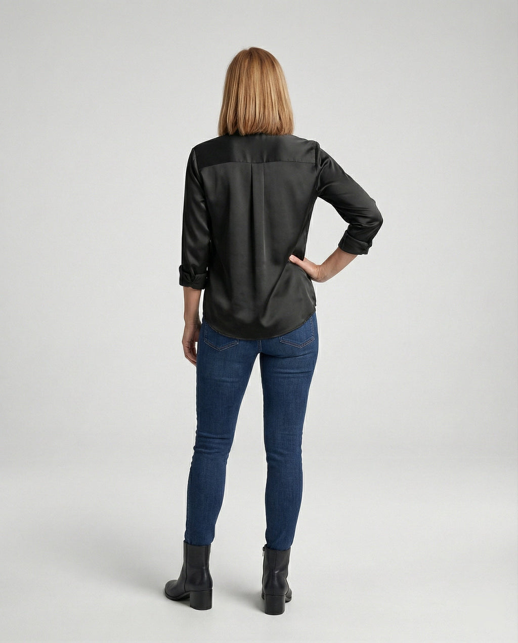 Elegant Blouse Top Women-https://detail.1688.com/offer/1010164727932.html-Calm Wears-Black-S-Calm Wears