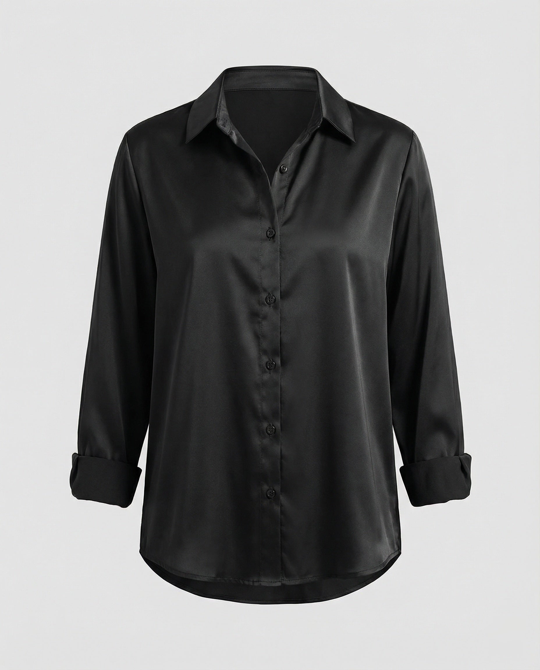 Elegant Blouse Top Women-https://detail.1688.com/offer/1010164727932.html-Calm Wears-Black-S-Calm Wears