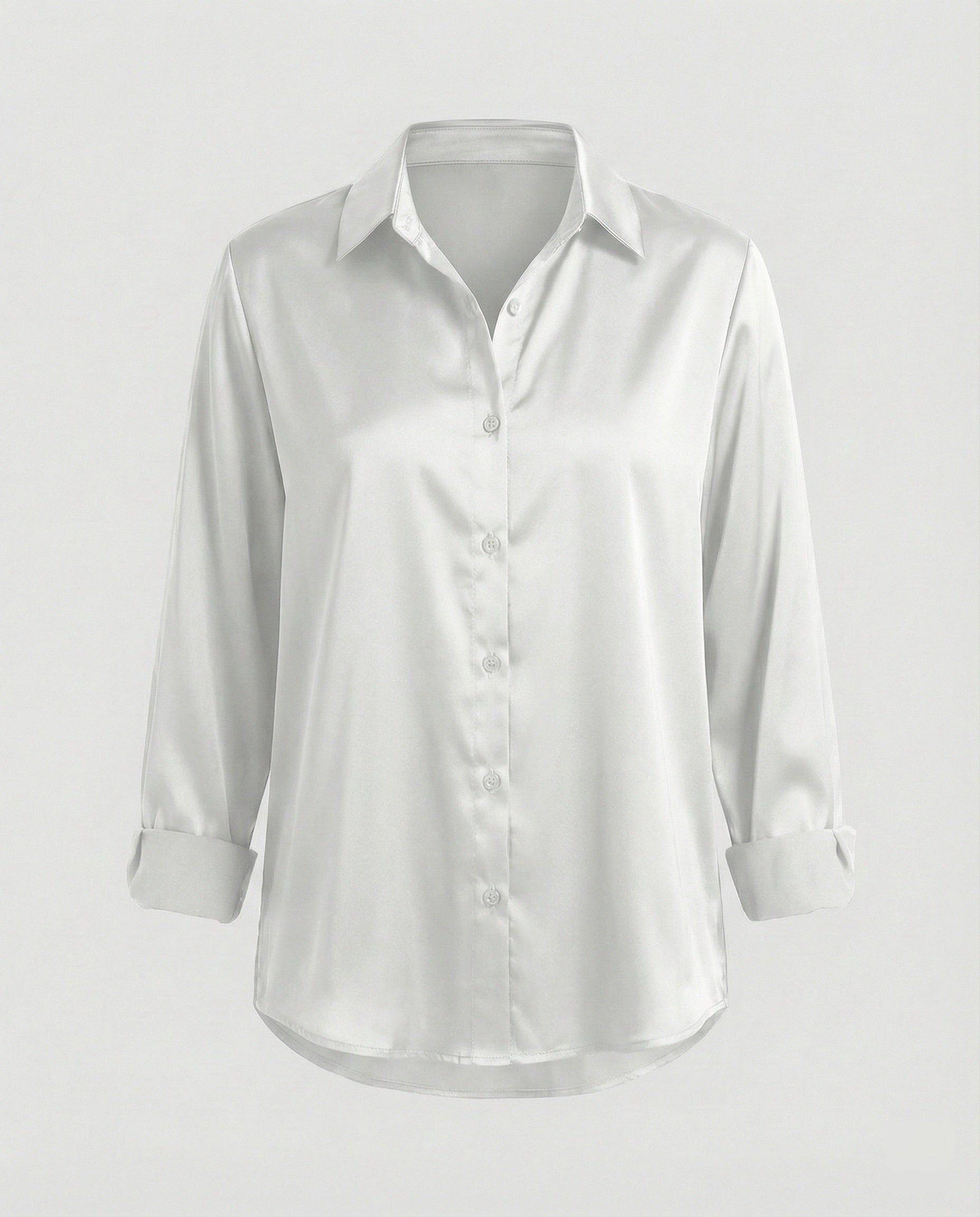 Elegant Blouse Top Women-https://detail.1688.com/offer/1010164727932.html-Calm Wears-White-S-Calm Wears