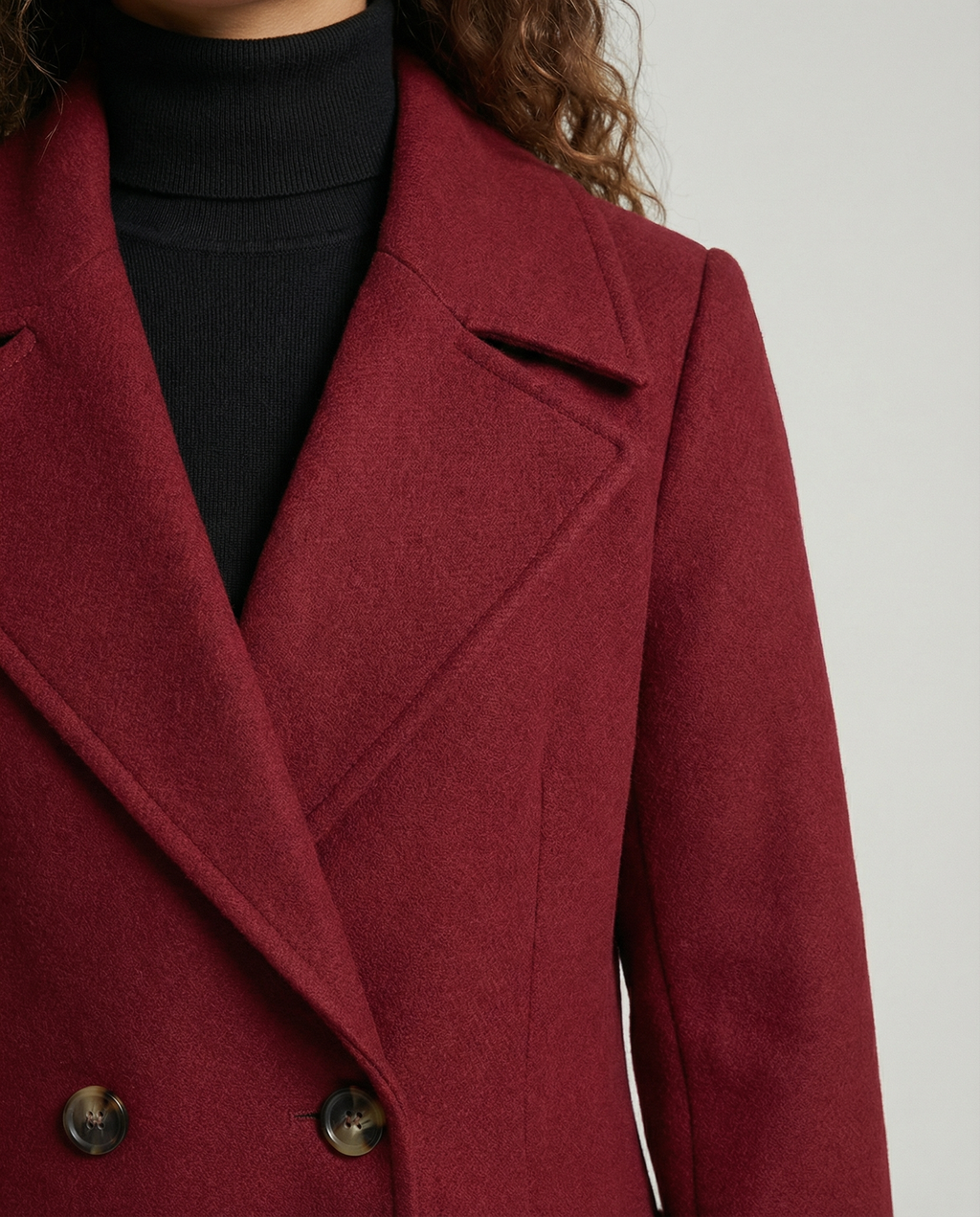 Elegant Double-breasted Wool Coat-royal elysian20251224-Calm Wears-Red-S-Calm Wears