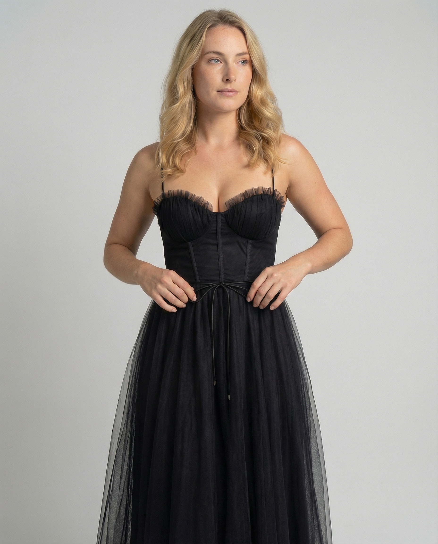 Elegant Evening Dress Women Glamour-lucies boutique20240822-Calm Wears-Black-S-Calm Wears