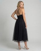 Elegant Evening Dress Women Glamour-lucies boutique20240822-Calm Wears-Black-S-Calm Wears