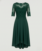 Elegant Festive Maxi Dress-leyna moda20250310-Calm Wears-Dark green-32-Calm Wears