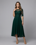 Elegant Festive Maxi Dress-leyna moda20250310-Calm Wears-Dark green-32-Calm Wears