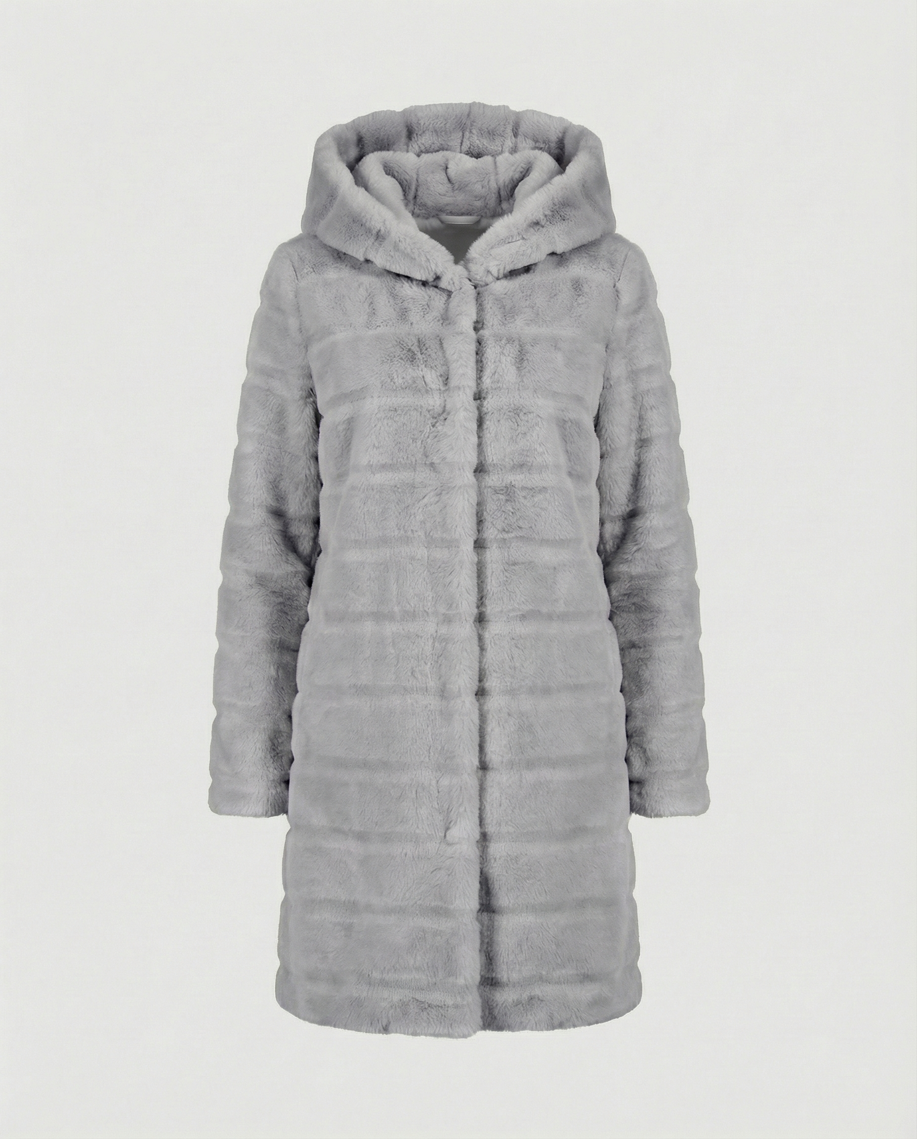 Elegant Fleece Winter Jacket Women-glass skin20251202-Calm Wears-Gray-S-Calm Wears