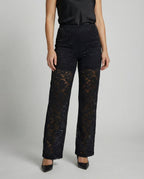 Elegant Lace Pants Women-allure fashion20251113-Calm Wears-Black-S-Calm Wears