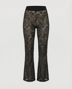 Elegant Lace Pants Women-allure fashion20251113-Calm Wears-Black-S-Calm Wears