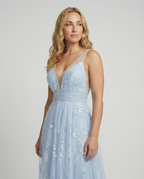 Elegant Ladies Mesh Dress Party-velanora20240828-Calm Wears-Blue-S-Calm Wears