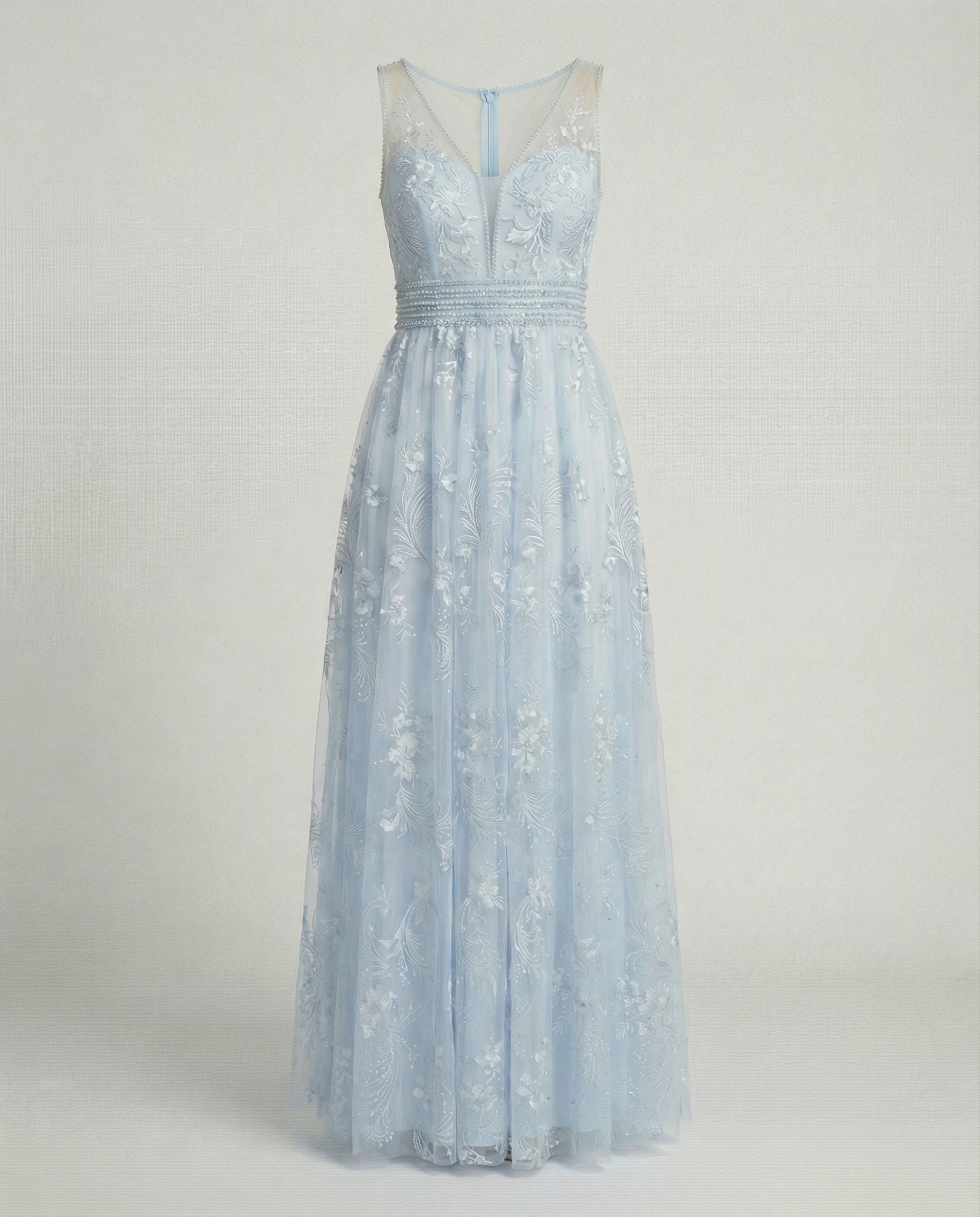 Elegant Ladies Mesh Dress Party-velanora20240828-Calm Wears-Blue-S-Calm Wears