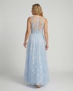 Elegant Ladies Mesh Dress Party-velanora20240828-Calm Wears-Blue-S-Calm Wears