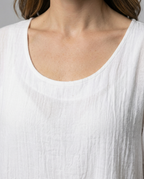 Elegant ladies slit dress evening-havsbris20240903-Calm Wears-White-S-Calm Wears