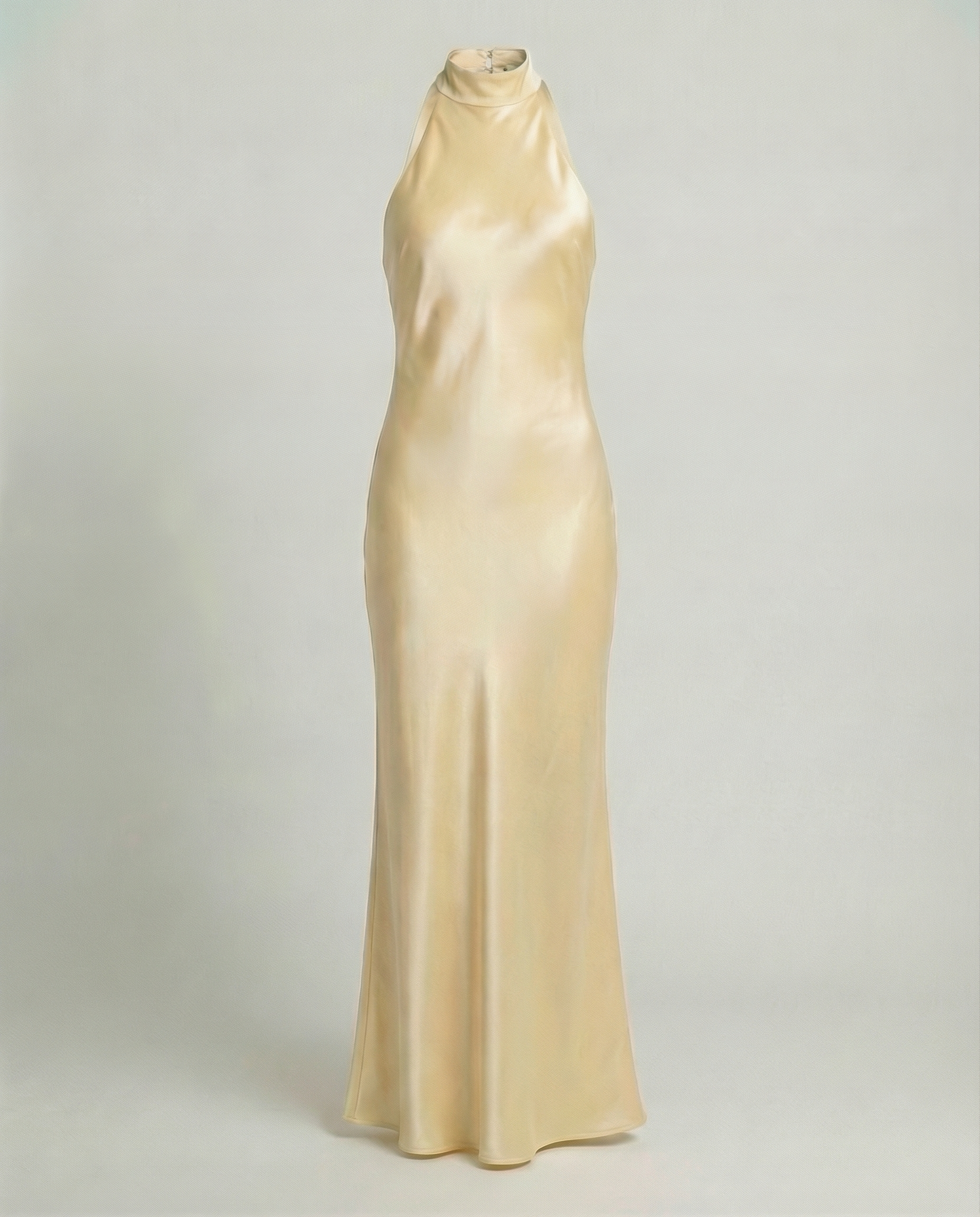 Elegant Maxi Dress Women Satin-https://detail.1688.com/offer/945441606620.html-Calm Wears-Ivory-S-Calm Wears