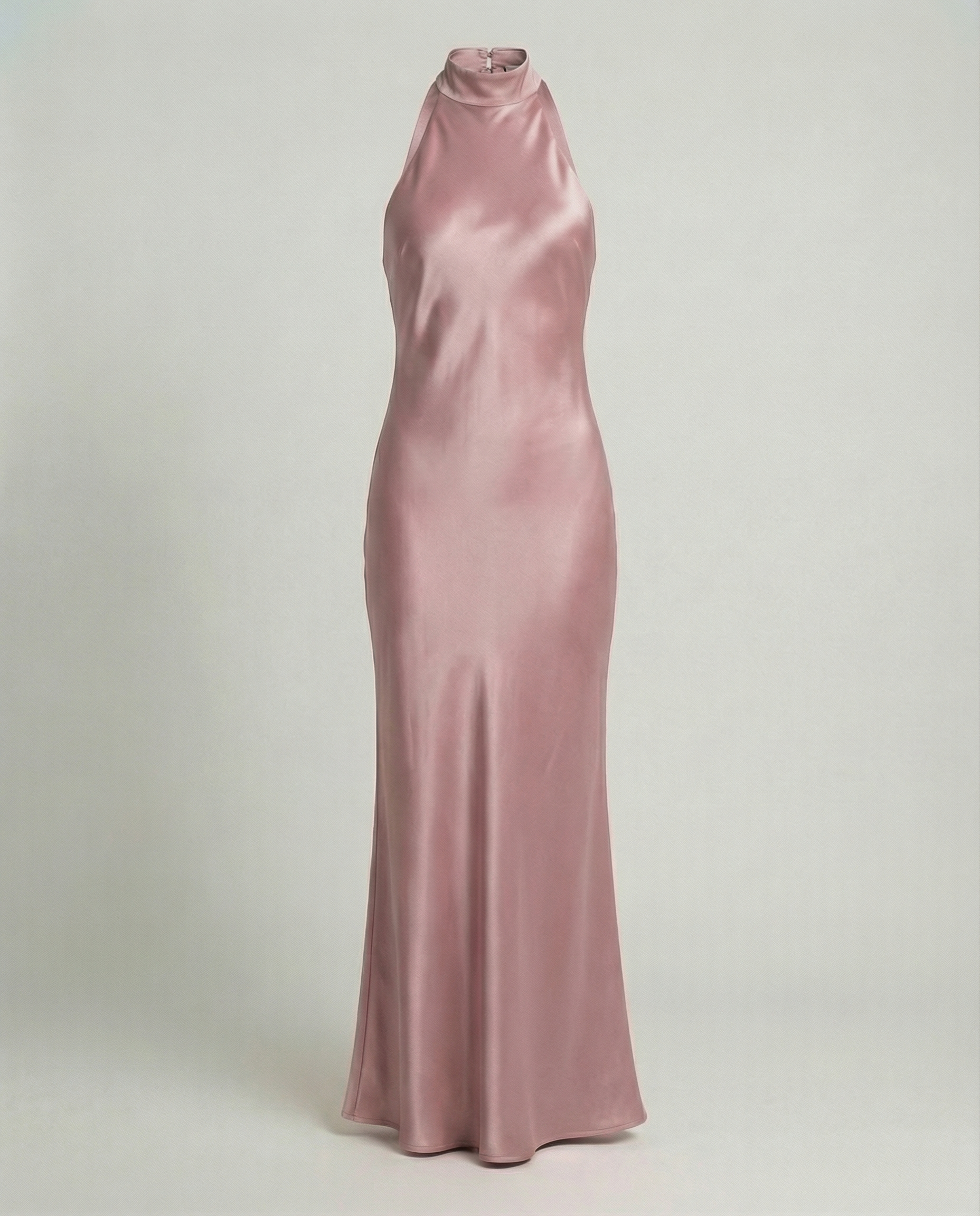 Elegant Maxi Dress Women Satin-https://detail.1688.com/offer/945441606620.html-Calm Wears-Lilac-S-Calm Wears