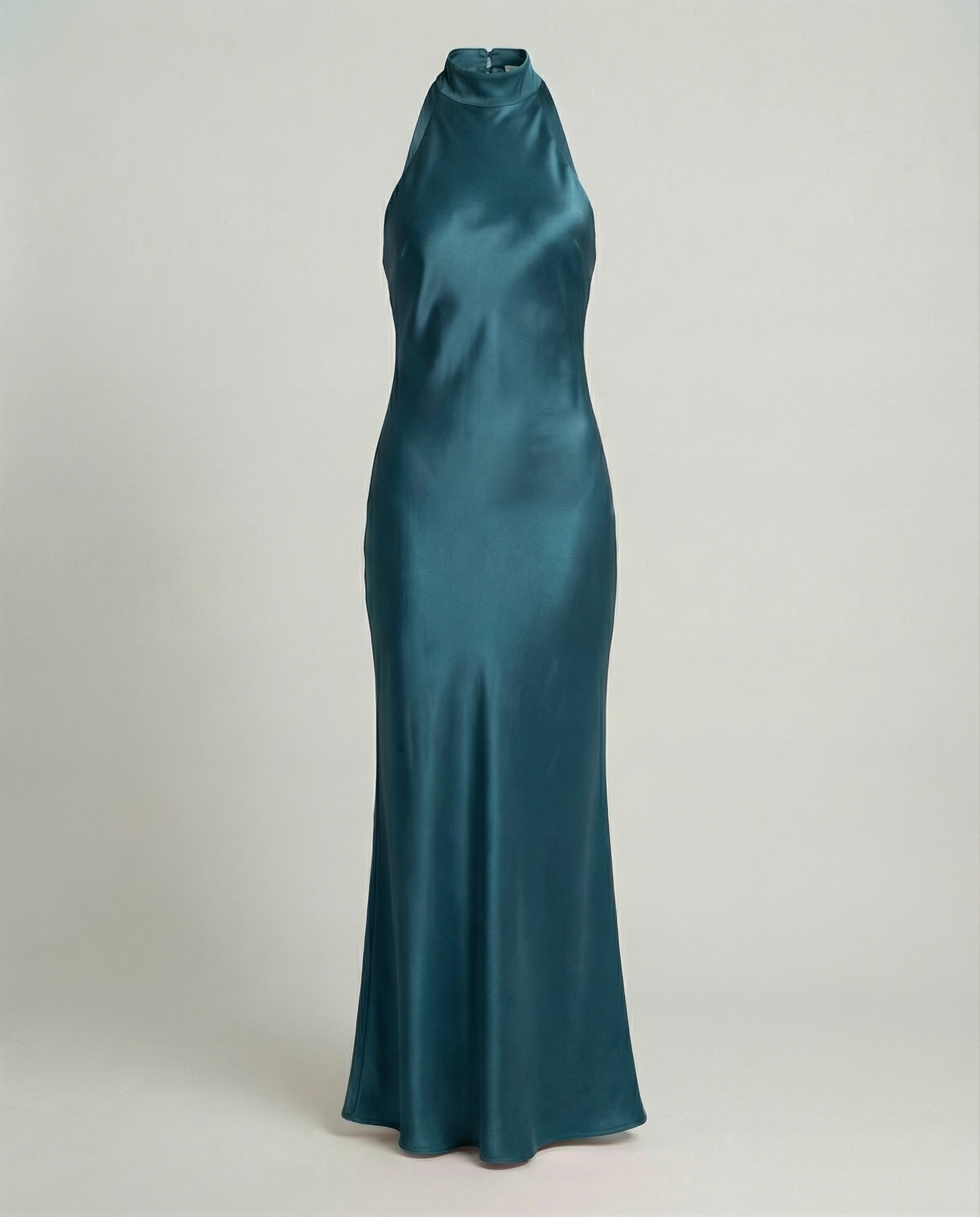 Elegant Maxi Dress Women Satin-https://detail.1688.com/offer/945441606620.html-Calm Wears-Turquoise-S-Calm Wears