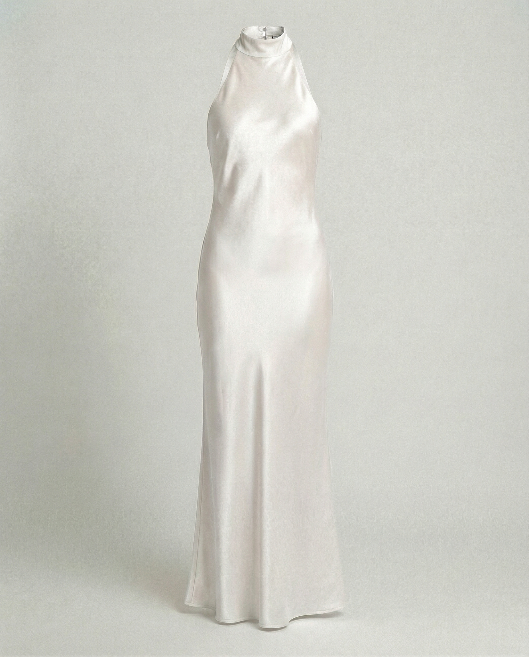 Elegant Maxi Dress Women Satin-https://detail.1688.com/offer/945441606620.html-Calm Wears-White-S-Calm Wears