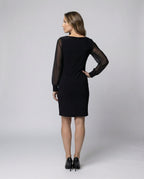 Elegant Mini Dress Women-glamway20240903-Calm Wears-S-Calm Wears