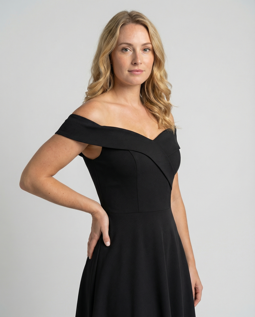 Elegant Off-Shoulder Evening Dress-stuttgart-mode20250214-Calm Wears-Black-S-Calm Wears