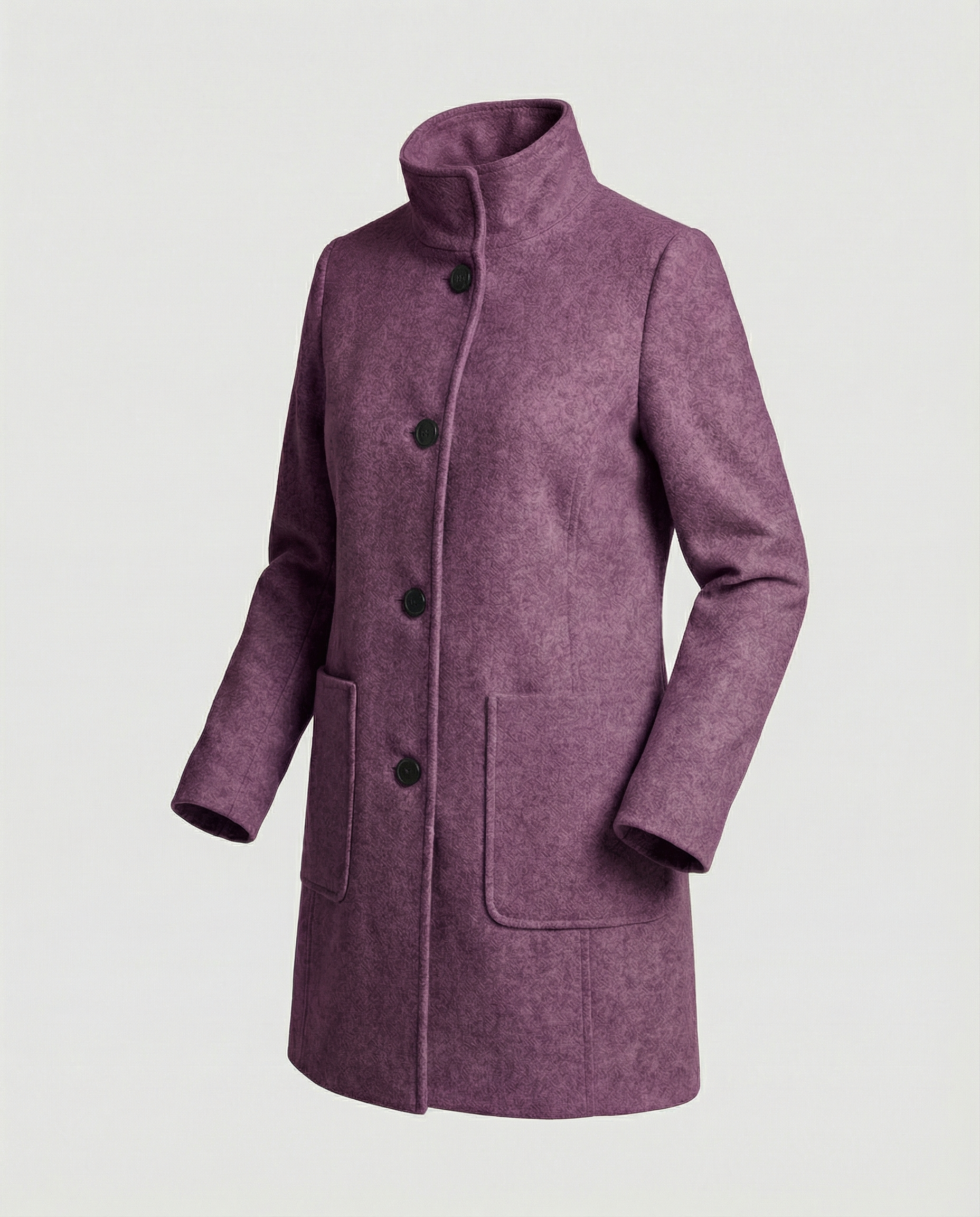 Elegant Short Coat Women-neumann mode20251226-Calm Wears-Lilac-S (36)-Calm Wears