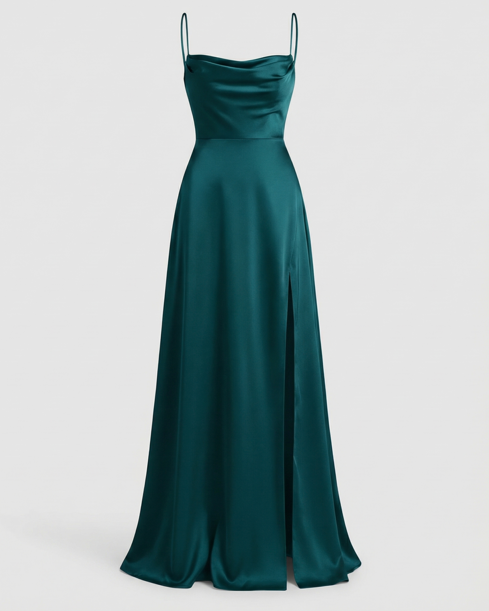 Elegant Silk Maxi Dress Women-nomda20250326-Calm Wears-Blue-S-Calm Wears