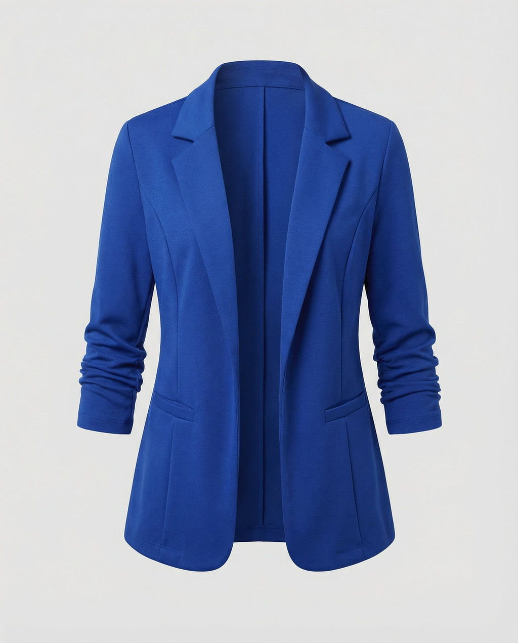 Elegant Women Blazer Tailored-https://detail.1688.com/offer/838721433053.html-Calm Wears-Blue-S-Calm Wears