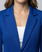 Elegant Women Blazer Tailored-https://detail.1688.com/offer/838721433053.html-Calm Wears-Blue-S-Calm Wears