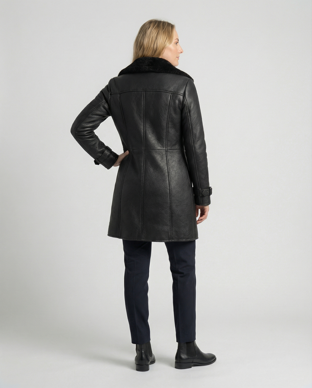 Elegant women's fashion coat-bleuvre20240925-Calm Wears-Black-S-Calm Wears