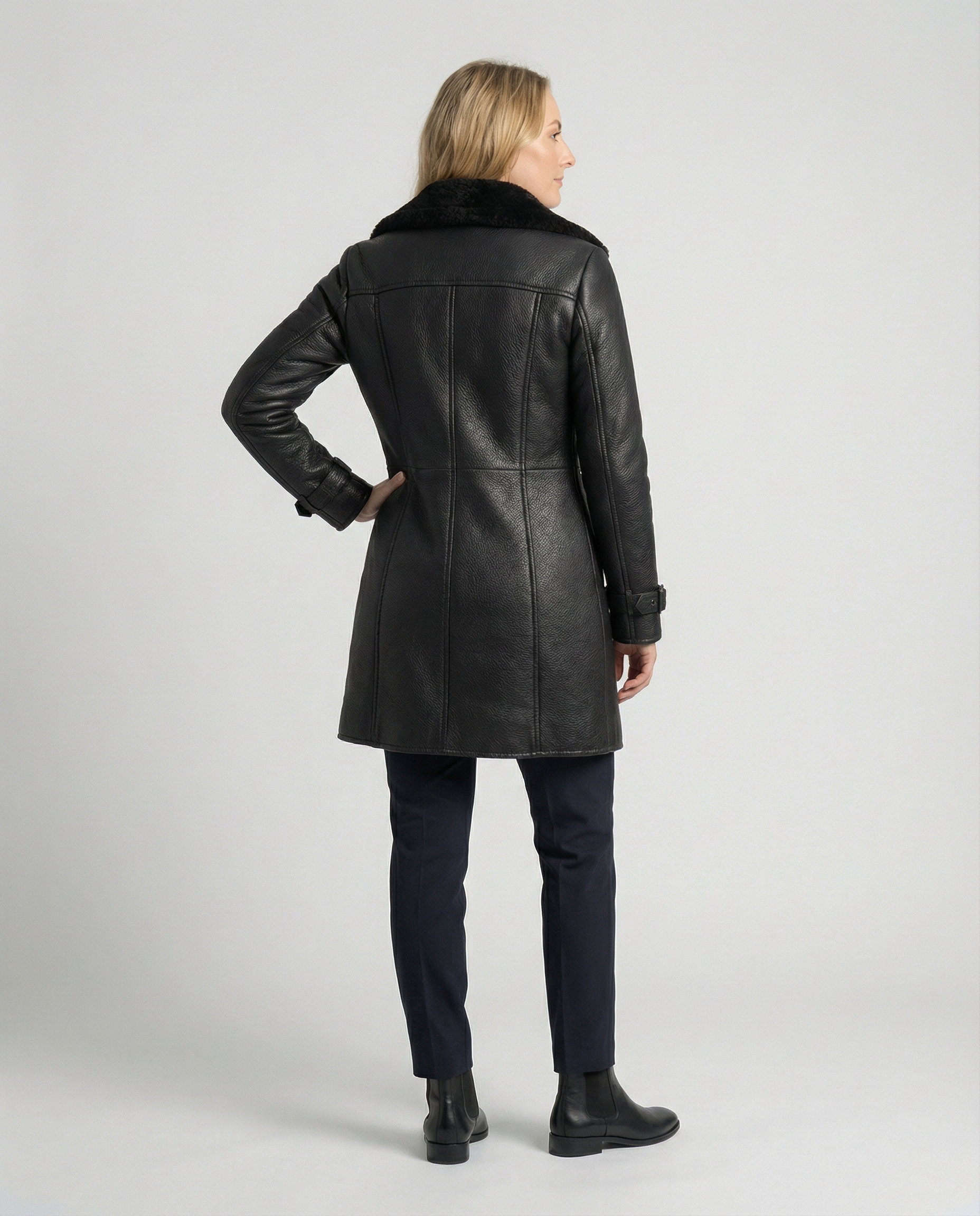 Elegant women's fashion coat-bleuvre20240925-Calm Wears-Black-S-Calm Wears