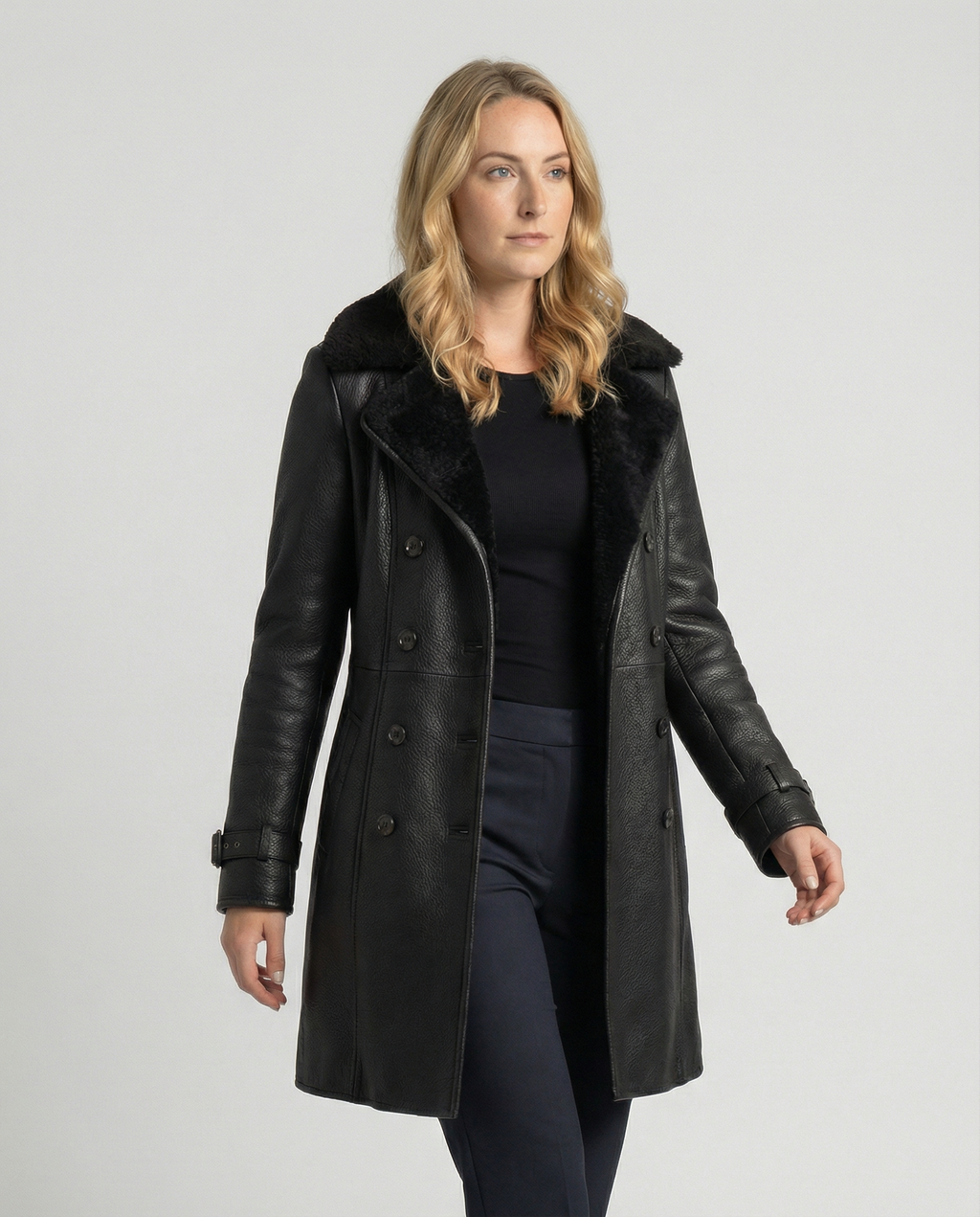 Elegant women's fashion coat-bleuvre20240925-Calm Wears-Black-S-Calm Wears