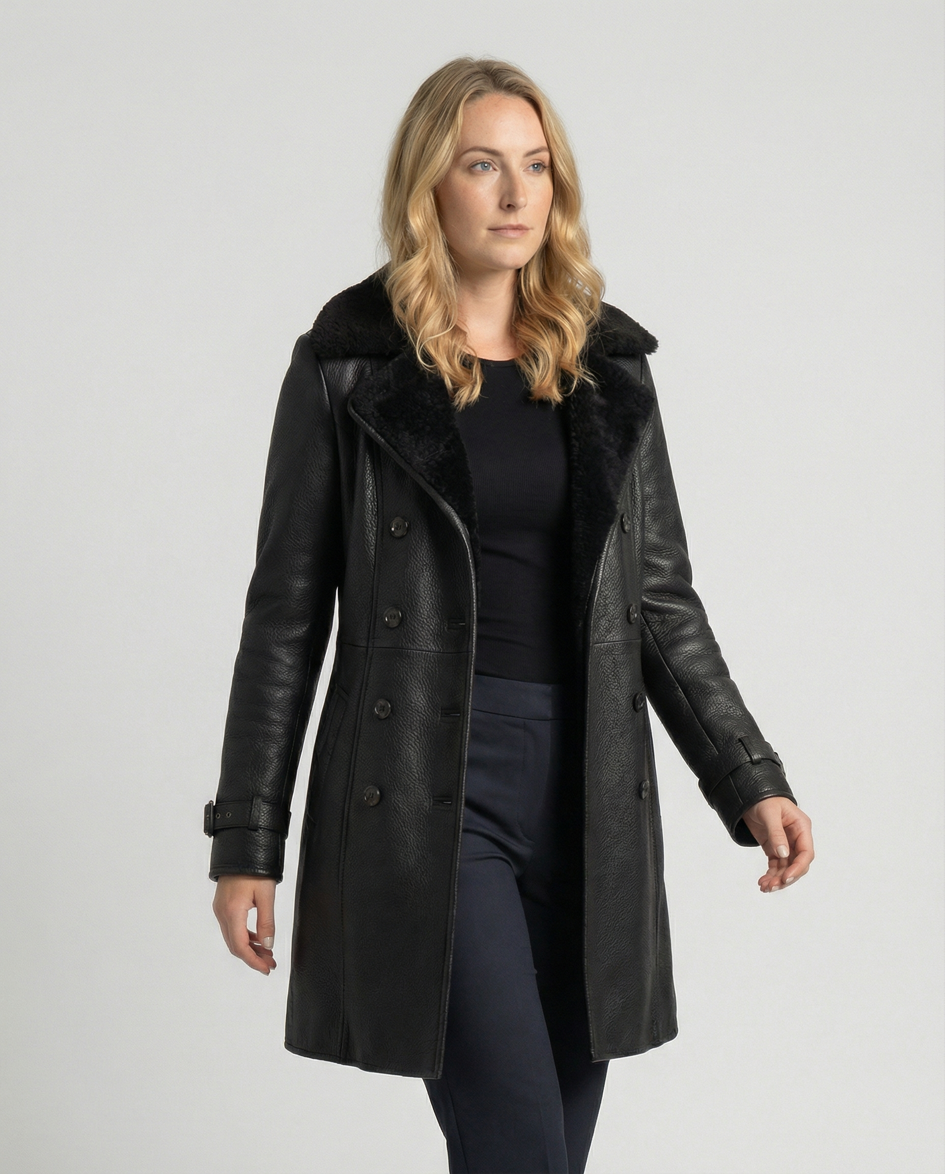 Elegant women's fashion coat-bleuvre20240925-Calm Wears-Black-S-Calm Wears