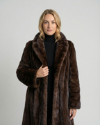 Elegant Women's Faux Fur Coat Winter-https://detail.1688.com/offer/867341228196.html-Calm Wears-Brown-S-Calm Wears