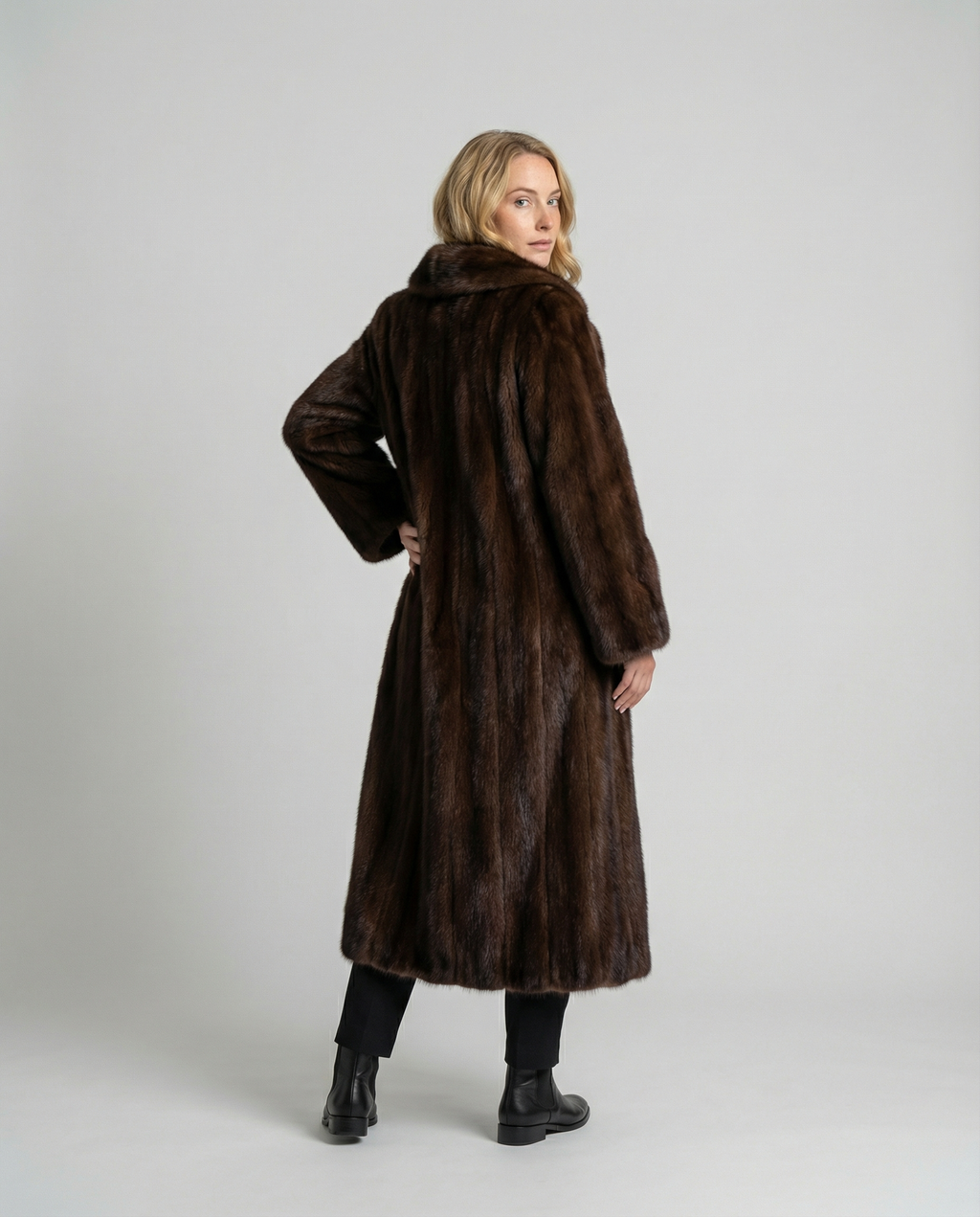 Elegant Women's Faux Fur Coat Winter-https://detail.1688.com/offer/867341228196.html-Calm Wears-Brown-S-Calm Wears