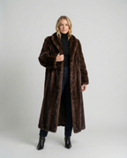 Elegant Women's Faux Fur Coat Winter-https://detail.1688.com/offer/867341228196.html-Calm Wears-Brown-S-Calm Wears