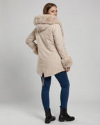 Elegant Women's Faux Fur Jacket-luna20251114-Calm Wears-Apricot-S-Calm Wears