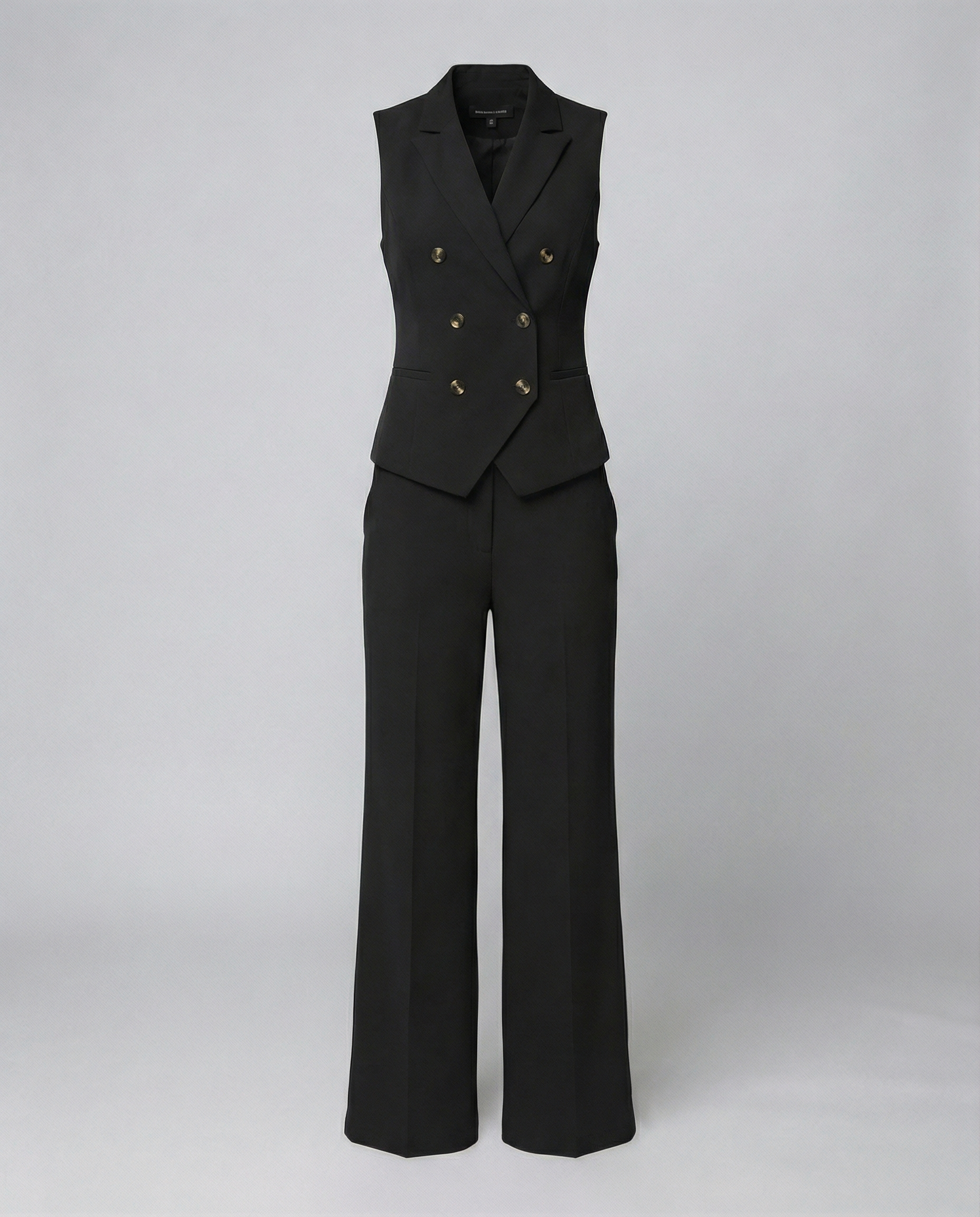 Elegant women's suit set-jessmarcy20250304-Calm Wears-Black-XS-Calm Wears