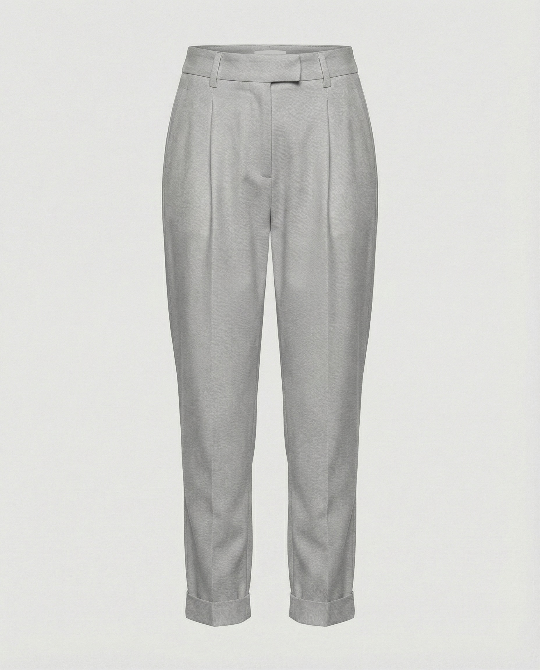 Elegant women's waist pants-stylerose20250401-Calm Wears-Gray-XS-Calm Wears