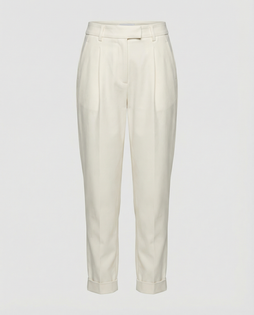 Elegant women's waist pants-stylerose20250401-Calm Wears-White-XS-Calm Wears