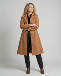 Elegant women's wool coat winter-https://detail.1688.com/offer/732138235917.html-Calm Wears-Brown-S-Calm Wears