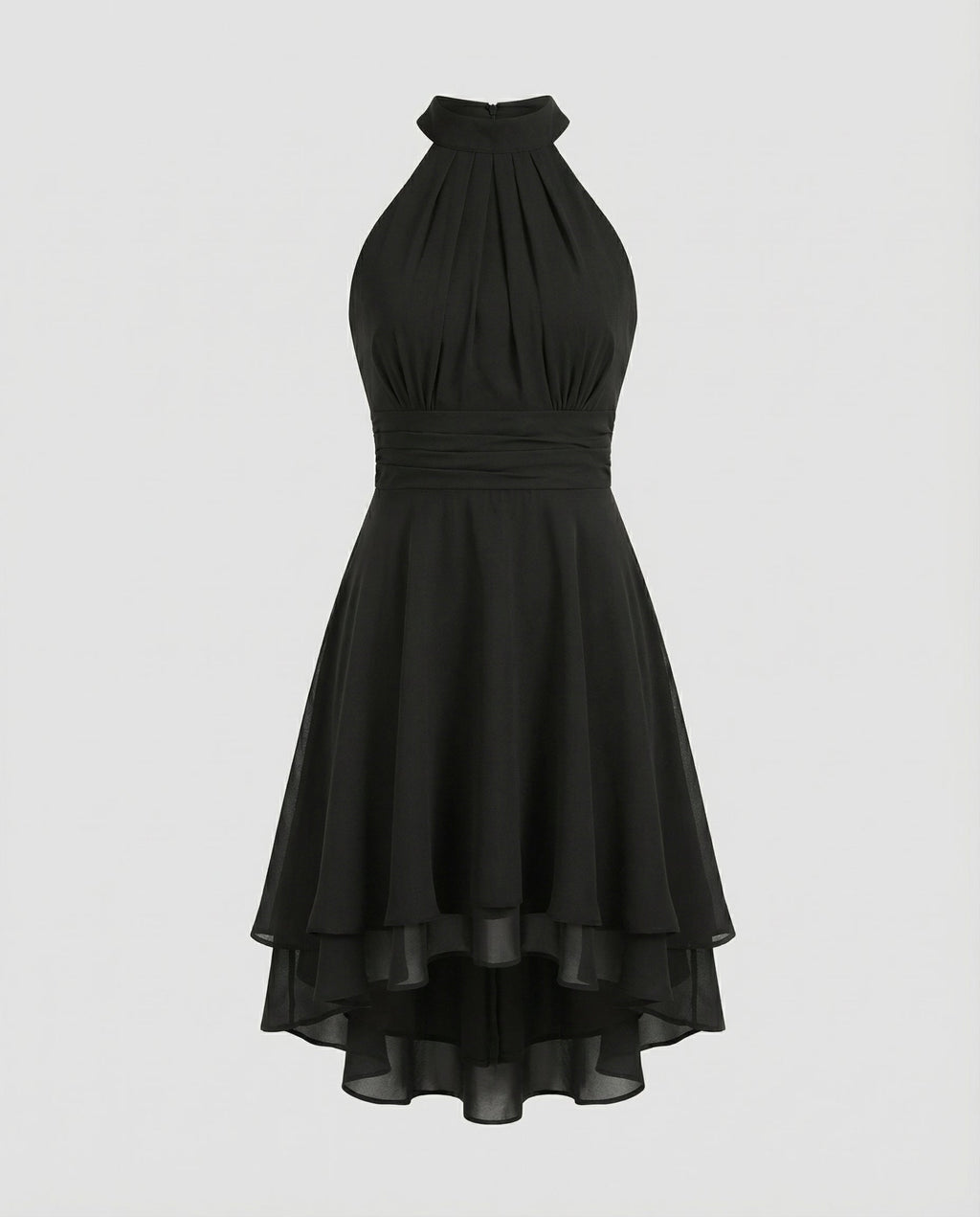 Enchanting Ruffled Summer Dress Women-amelie amsterdam20240830-Calm Wears-Black-S-Calm Wears